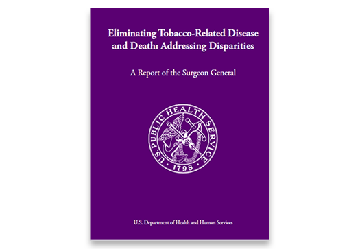 2024 Surgeon General Report on Tobacco-related Disparities (Executive Summary)